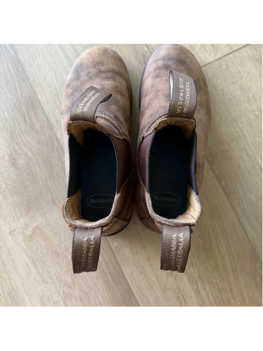 Blundstone Chelsea 585 Rustic Brown Boot sz 7.5